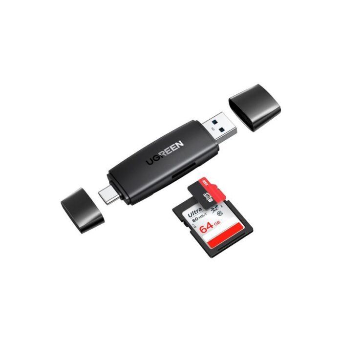 UGREEN USB-C + USB TF/SD 3.0 Card Reader