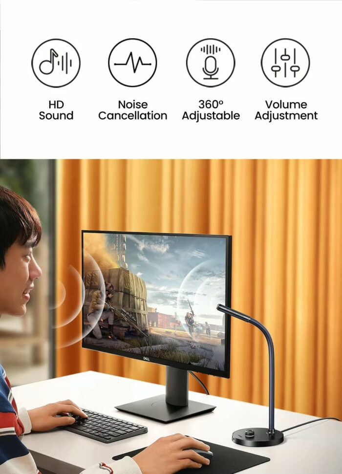 UGREEN USB Desktop Microphone (CM564) - Image 6