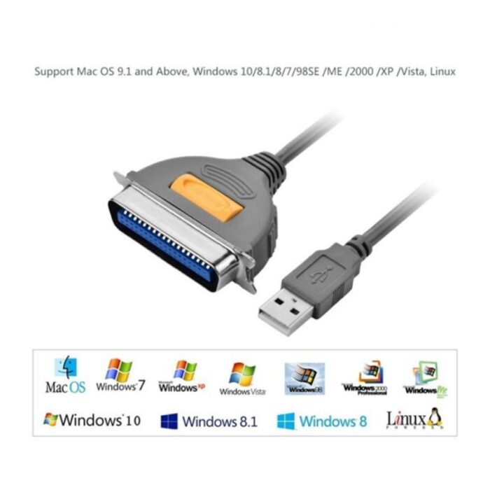 UGREEN 2 Mtr USB 2.0 A to CN36/IEEE1284 Female Parallel Printer Cable - Image 5