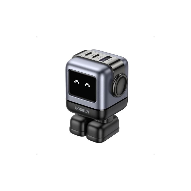 UGREEN RG 65W USB C Charger Nexode 3-Port Robot GaN Charger