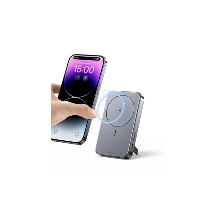 UGREEN Foldable Kickstand Magnetic PowerBank Battery | 10000mAh - Image 2