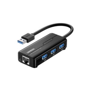 UGREEN USB 3.0 Combo | USB 3.0 Giga Ethernet + 3 Ports USB 3.0 Hub