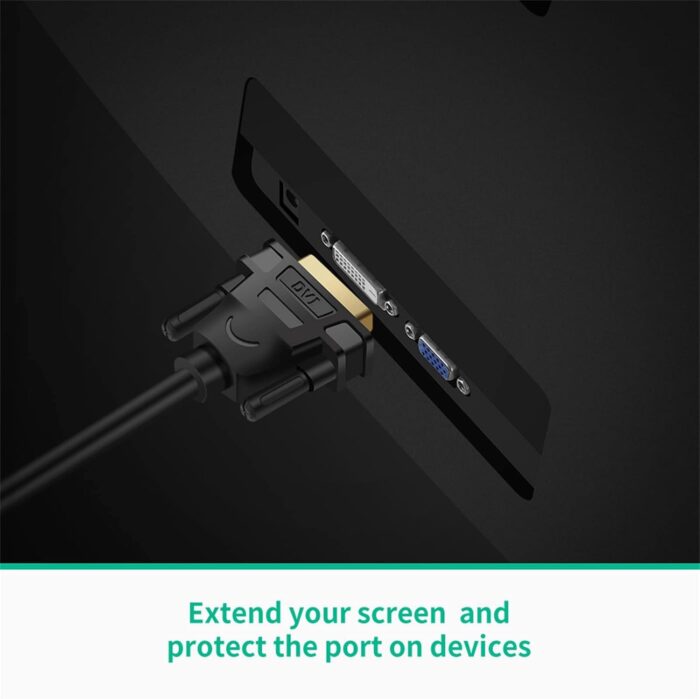 UGREEN DVI Male to HDMI Female Adapter Cable - Image 4