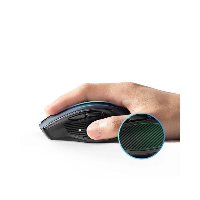 Ugreen 25752 Ergonomic Contoured-Shape Design Wireless + Bluetooth Mouse - Image 9