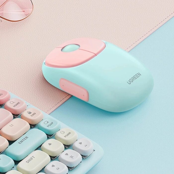 Ugreen FUN+ Wireless Mouse with Bluetooth & Rechargeable Battery - Image 5