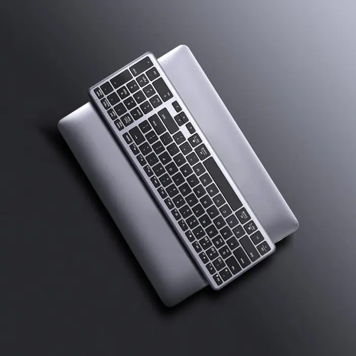 UGREEN KU005 2.4G+BT Wireless Membrane Keyboard - Image 4