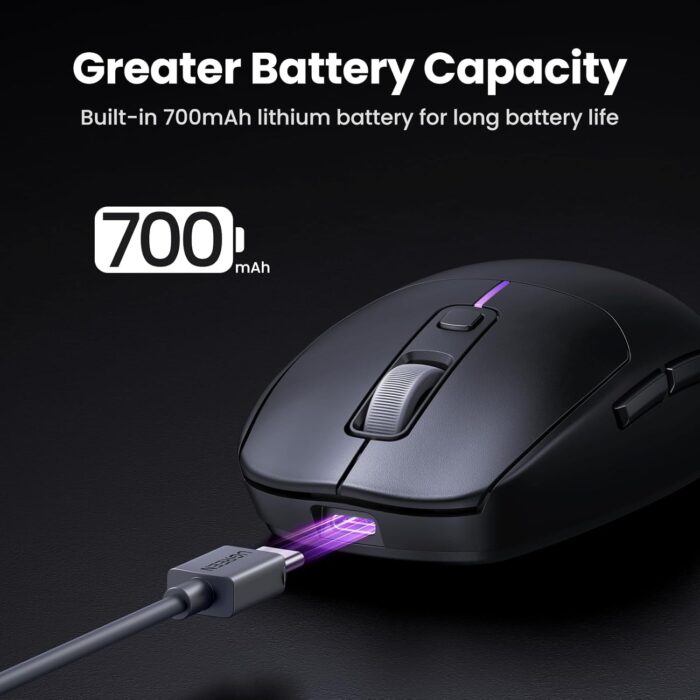 Ugreen 90539 USB/BT/2.4GHz Lightweight Wireless Gaming Mouse - Image 5