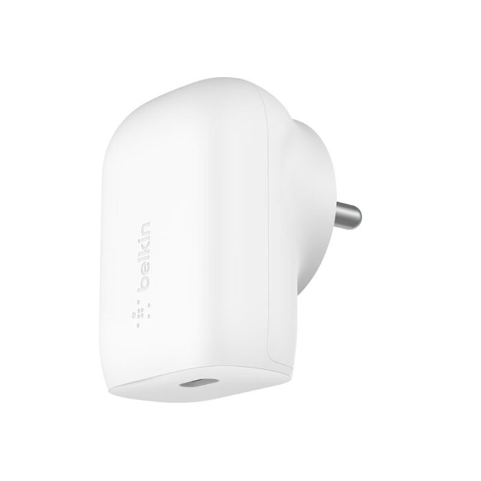 Belkin Charger - BoostCharge USB-C PD 3.0 Wall 30W PPS (WCA005zbWH) - Image 3