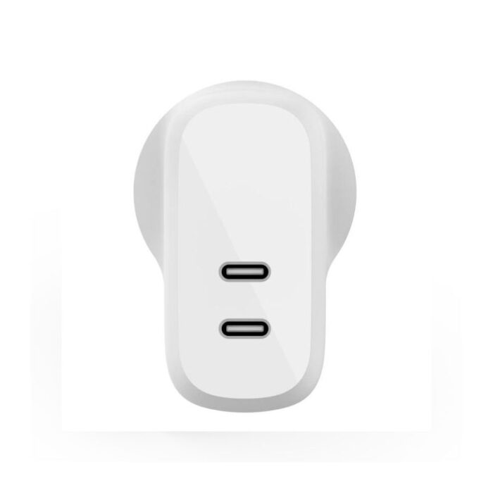 Belkin Charger - BoostCharge Dual USB-C WALL PD 40W - Image 2