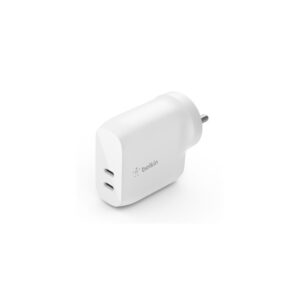 Belkin Charger - BoostCharge Dual USB-C WALL PD 40W