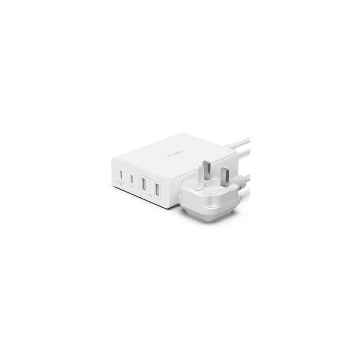 Belkin Charger - BoostCharge Pro 4-Port GaN 108W (WCH010zbWH)