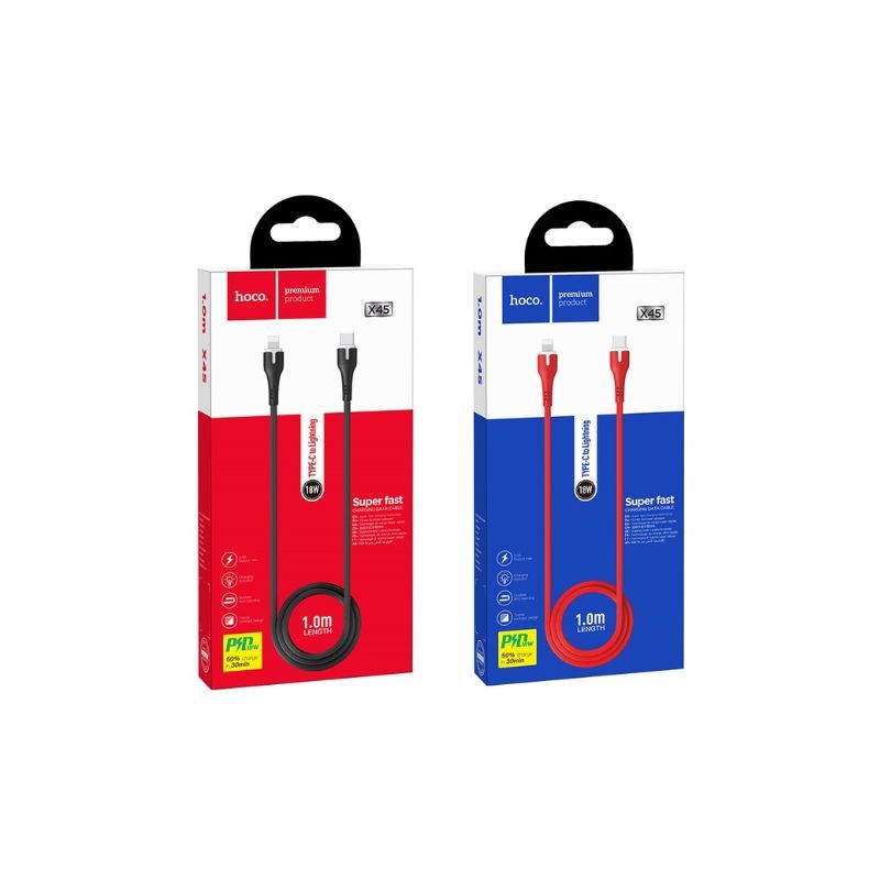 HOCO Surplus PD Charging Cable (Lightning) – X45 - Image 4