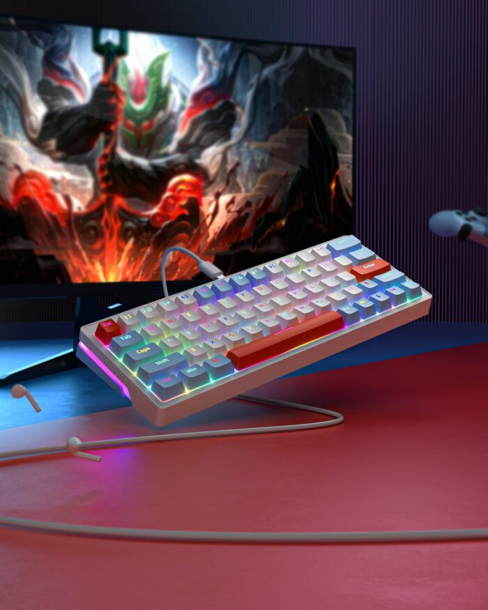 Zifriend ZA63 Pro RGB Mechanical Keyboard - Image 9