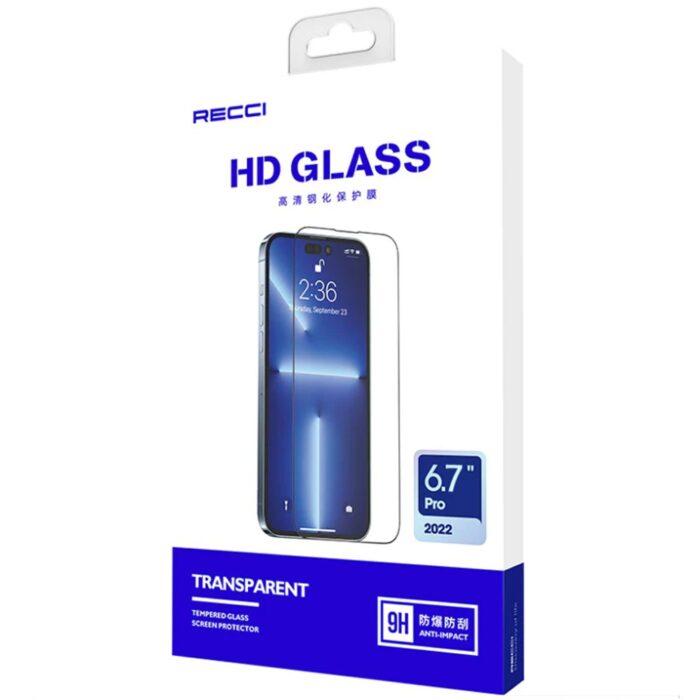 Recci HD Glass RSP-A19HD For iPhone 14 Pro Max - Image 2