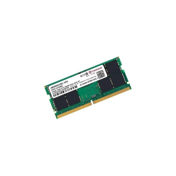 Transcend RAM 16GB DDR5 Laptop Memory - JM5600ASE-16G