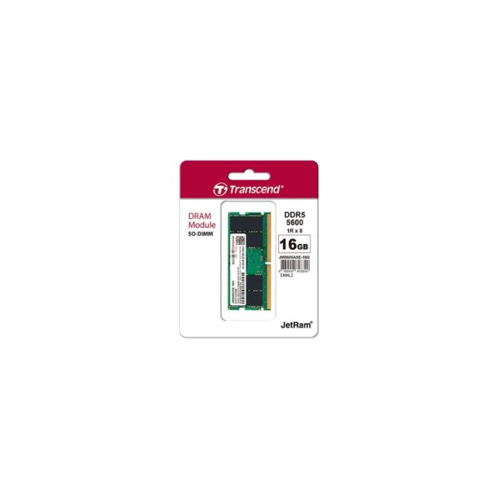Transcend RAM 16GB DDR5 Laptop Memory - JM5600ASE-16G - Image 2