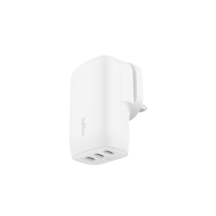 Belkin Charger - BoostCharge Pro 3 Port USB-C + 1 USB A GaN Wall 140W (WCH014zbWH) - Image 2