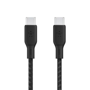 Belkin Cable - BoostCharge Braided USB-C to USB-C 100W 3M - BLK (CAB014bt3MBK)