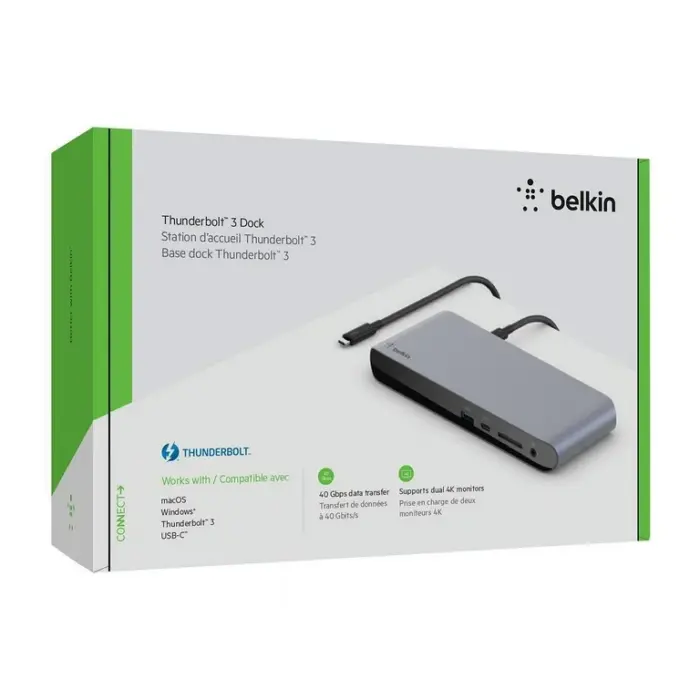 Belkin Adapter - Thunderbolt 3 Dock Pro (F4U097vf) - Image 4