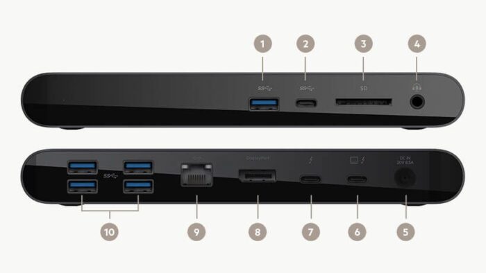 Belkin Adapter - Thunderbolt 3 Dock Pro (F4U097vf) - Image 3