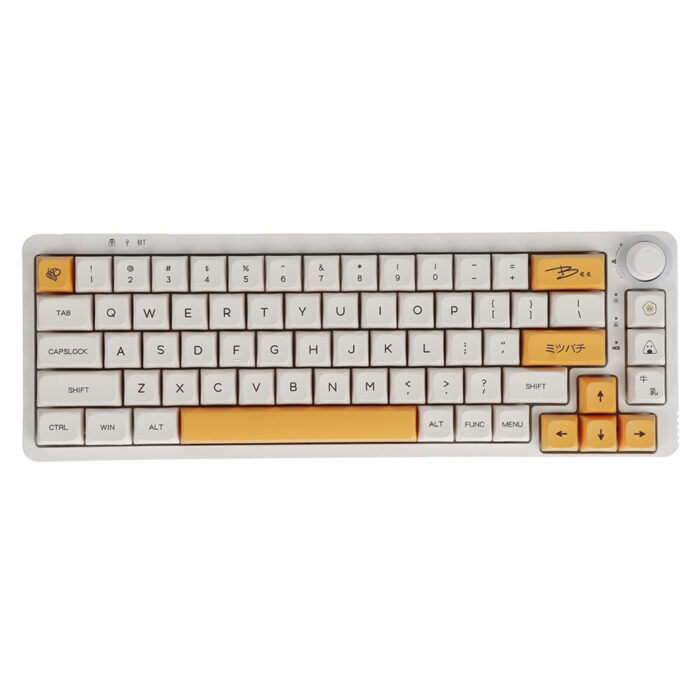 Honey Milk Keycaps – XDA Profile PBT Dye Sublimation Keycaps (140 Keys) - Image 2