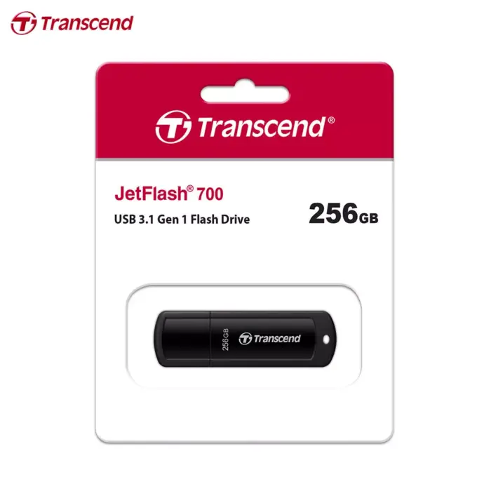 Transcend Pendrive 256GB JF700 USB 3.1 Gen 1 - Image 2
