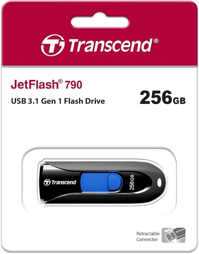 Transcend Pendrive 256GB JF790 USB 3.1 Gen 1 - Image 2