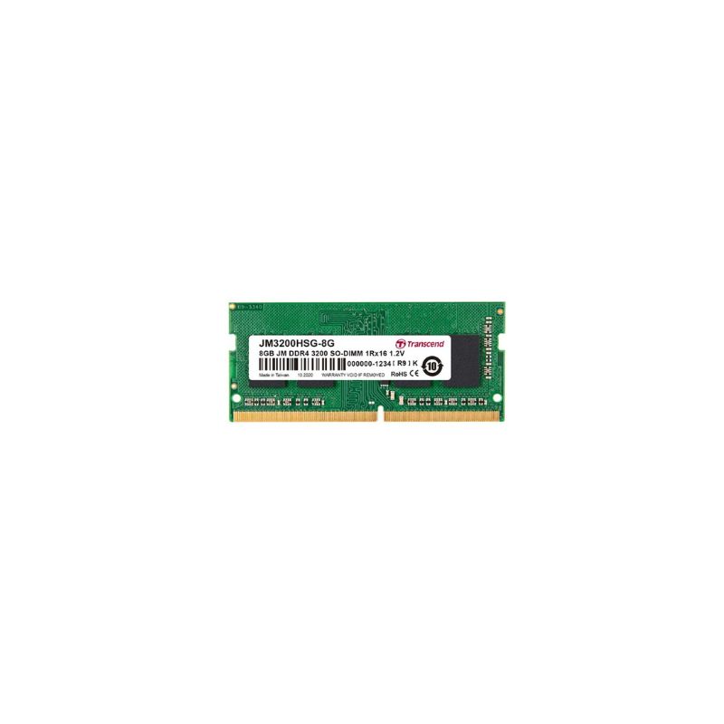Transcend 8GB DDR4 3200 MHz Laptop Memory-JM3200HSG-8G