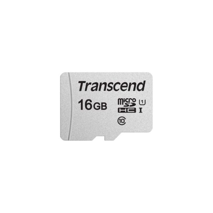 Transcend 16GB MicroSDXC/SDHC 300S Memory Card TS16GUSD300S-A