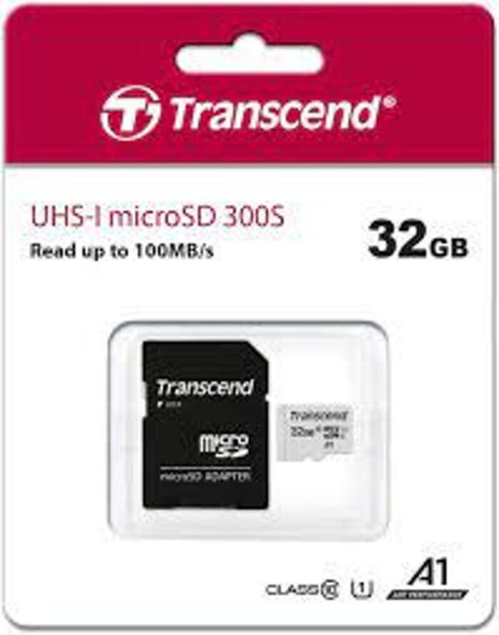 Transcend TS32GUSD300S Memory Card 32GB MicroSDHC Class 10 UHS-1 U1 Memory Card - Image 2
