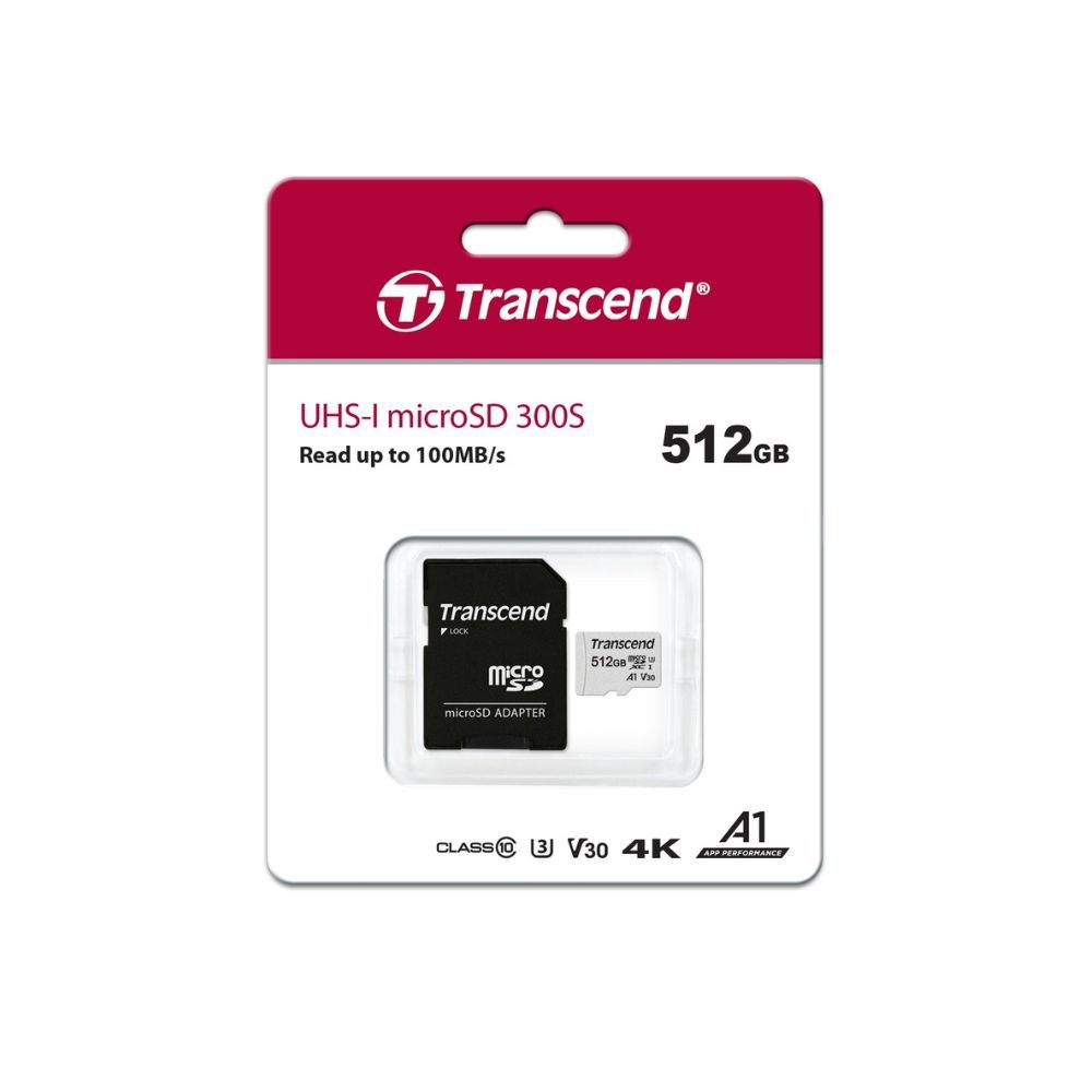 Transcend TS512GUSD300S-A 512GB MicroSD - Image 2