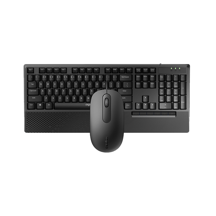 Rapoo NX2000 Keyboard and Mouse Combo | US Black