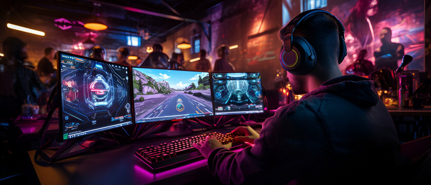 playing game in pc