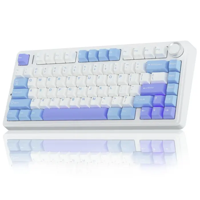 AULA F75 75% Hot Swappable Wireless Mechanical Keyboard