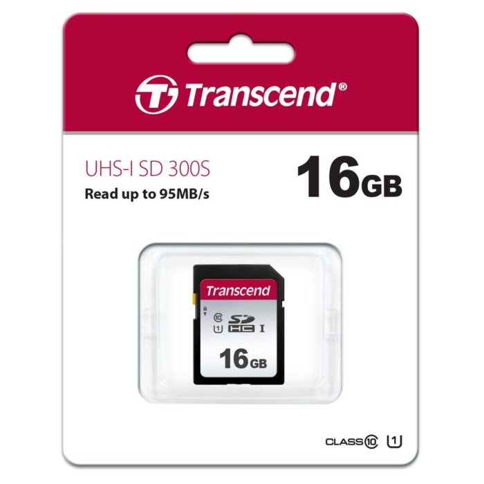 Transcend TS16GSDC300S 16GB UHS-I U1 SD Card - Image 2