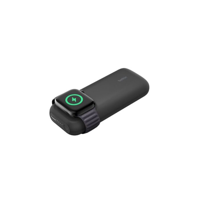 Belkin PowerBank with Wireless Charger for Apple Watch - BoostCharge Pro 10KmAh - BLK (BPD005btBK)