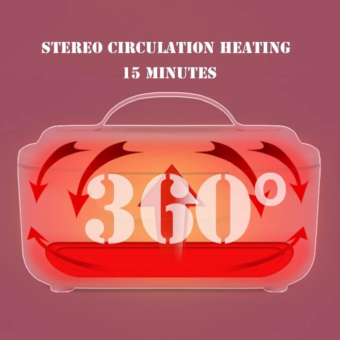 Electric Heating Steel Lunch Box - Image 5