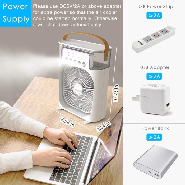 Portable Mist Fan | Mini Cooling Fan - Image 4