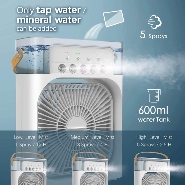 Portable Mist Fan | Mini Cooling Fan - Image 5