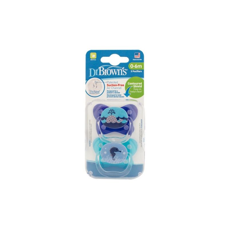 PreVent BUTTERFLY SHIELD Pacifier - Stage 1 Assorted - Image 2