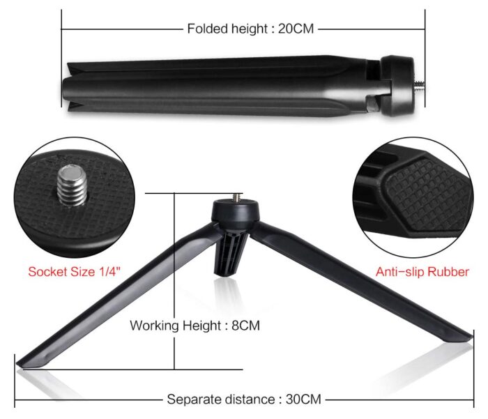 RGB LED Ring Light MJ-33 (33cm) with Stand - Image 8