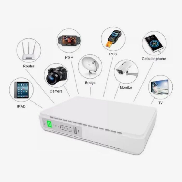 SKE Mini UPS DC8800mAh Battery Backup - Image 5
