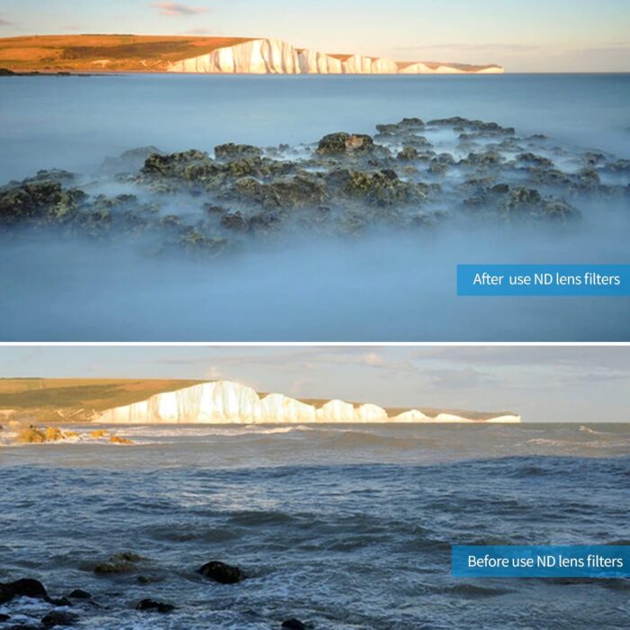 TELESIN ND Filter Set (4-Pack) for GoPro Hero 13 Black (ND8, ND16, ND32 & CPL Filters) - Image 7