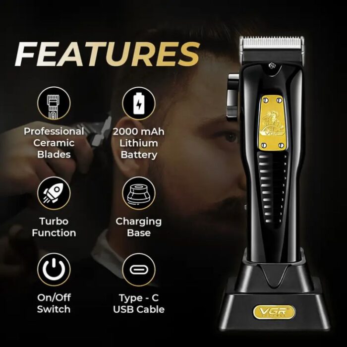 VGR V-651 Hair Trimmer - Image 3