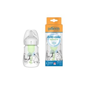 150mL Options+ Wide-Neck Designer Bottle(Jungle Elephant)