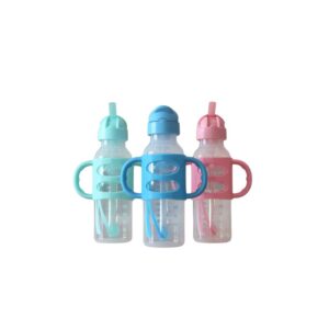 250mL Narrow Sippy Straw Bottle