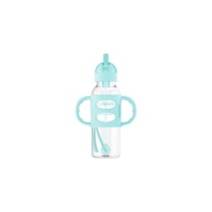 250mL Narrow Sippy Straw Bottle Green