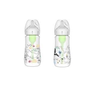 9oz270mL Options+ Wide-Neck Designer Bottle(1-Pack)