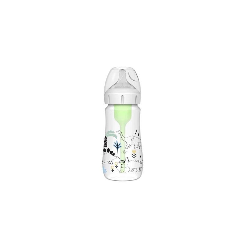 9oz270mL Options+ Wide-Neck Designer Bottle(1-Pack) dino