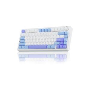AULA F75 Wireless Mechanical Keyboard Star Vector Switch Blue White Purple